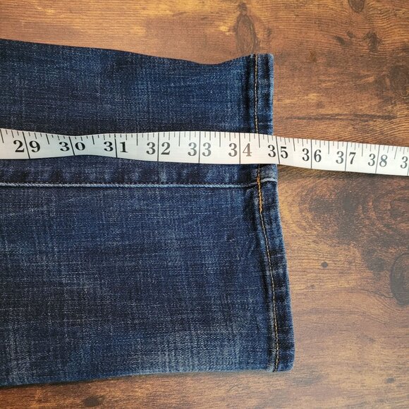 American Eagle Jeans Men 32x36 Measures 32x35 Relaxed Straight Next Level Flex - Picture 10 of 11